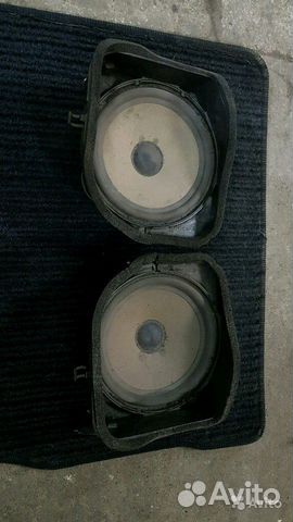 Колонки в заднюю полку мерседес 202