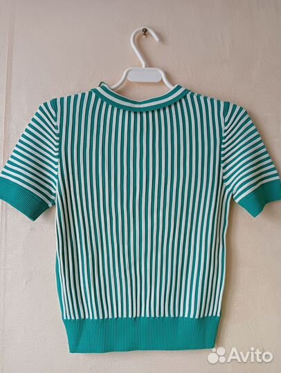 Поло блуза Zara.Вискоза