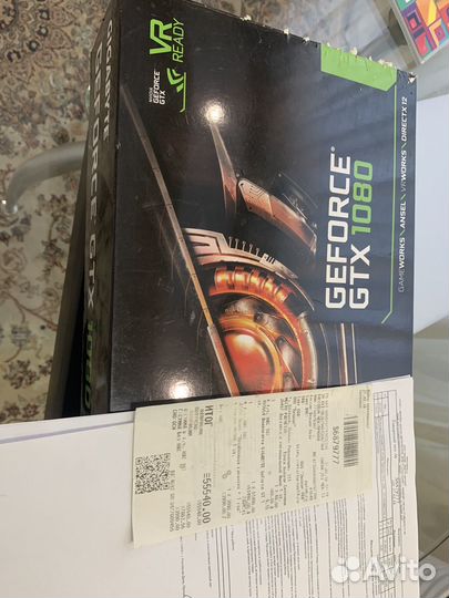 Видеокарта gigabyte gtx 1080