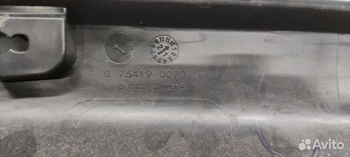 Накладка порога левого Renault Sandero 2