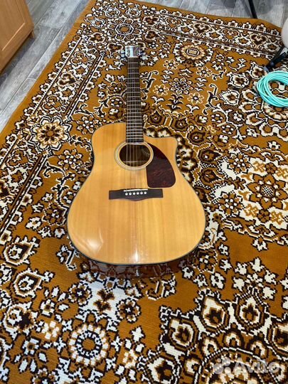 Гитара электроакустика Fender cd140sce NAT