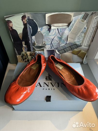 Балетки Lanvin, размер 37