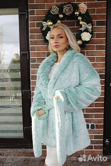 Шубка из экомеха