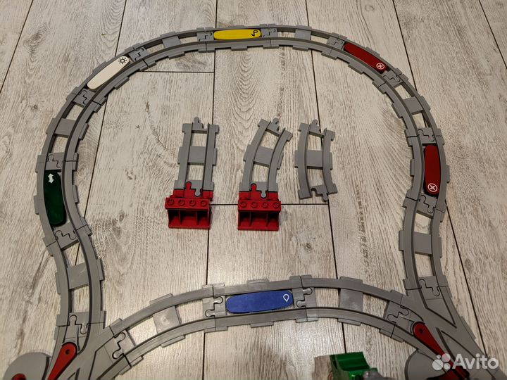 Lego duplo поезд на паровой тяге