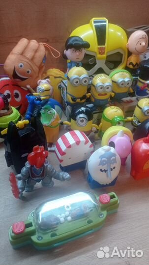 Игрушки из макдональдса пакетом