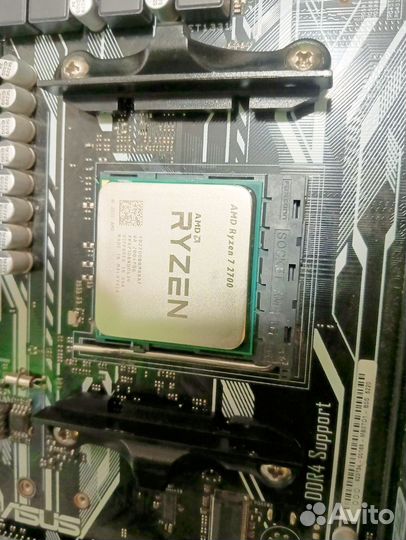 Комплект x370-pro, ryzen 7 2700, 16gb