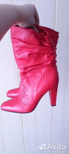 Ботильоны сапожки натуральная кожа 38