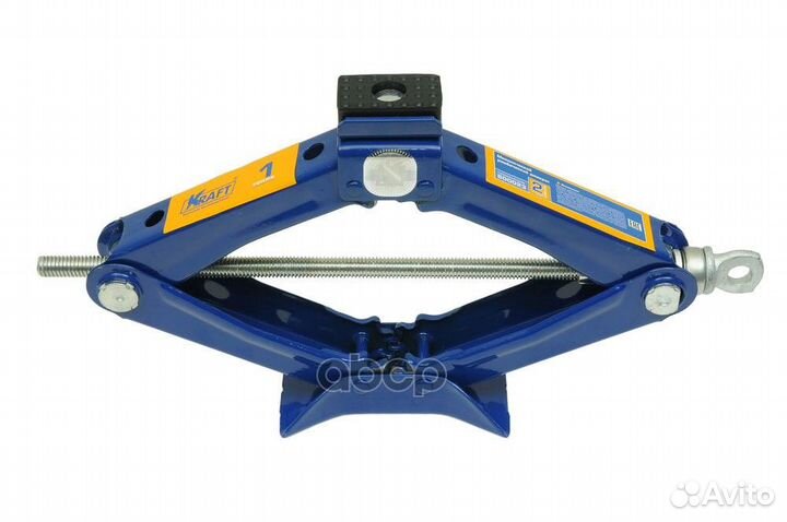 Домкрат ромбический 1 т kraft 100 - 350 мм KT 8