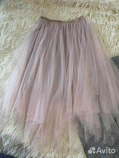 Юбка из фатина пышная легкая