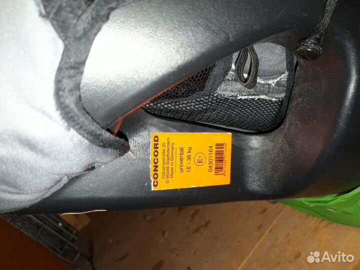 Детское автокресло 15 до 36 кг concord