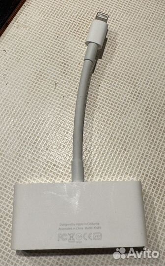 Переходник lightning vga