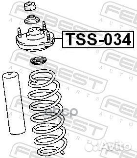 Опора амортизационной стойки перед прав/лев