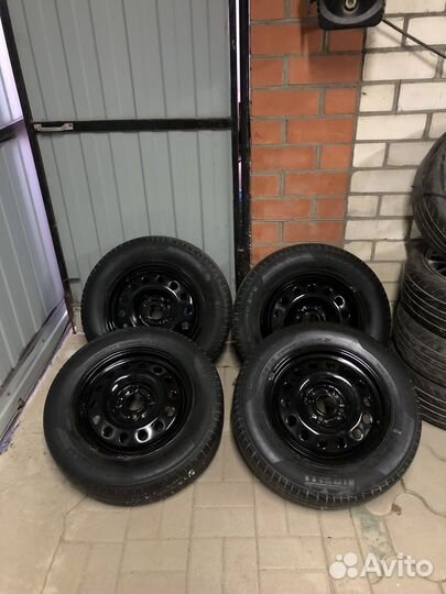 Штамповки диски р 15 с резиной