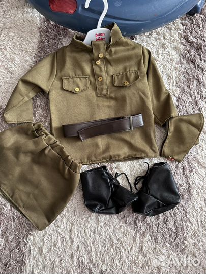 Детский военный костюм