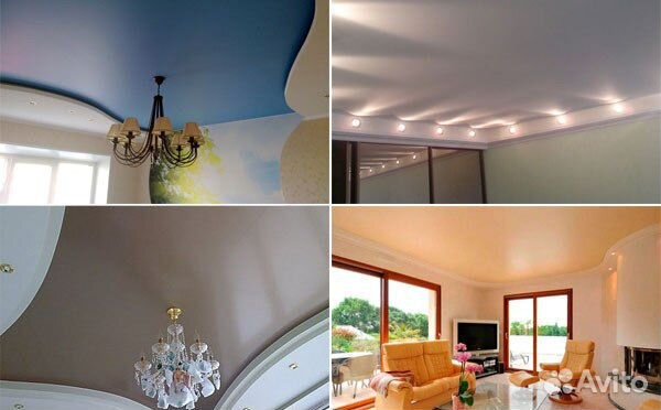 Натяжные потолки