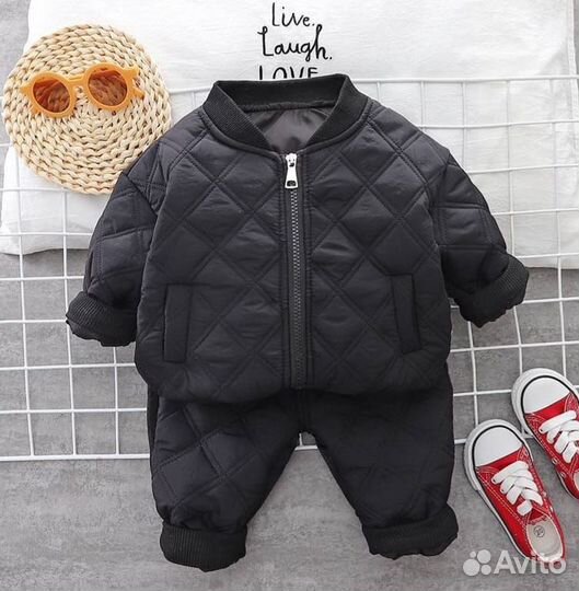 Костюм теплый детский размеры 80-110