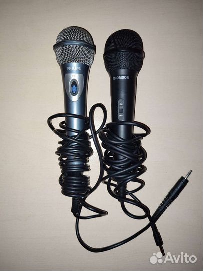 Микрофоны для караоке, Philips, Thomson