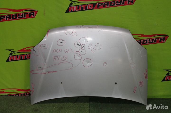 Капот honda GA3, GA5 logo 2 модель, 3 модель