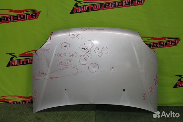 Капот honda GA3, GA5 logo 2 модель, 3 модель