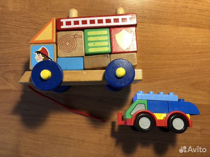 Детские игрушки машинки + пазл