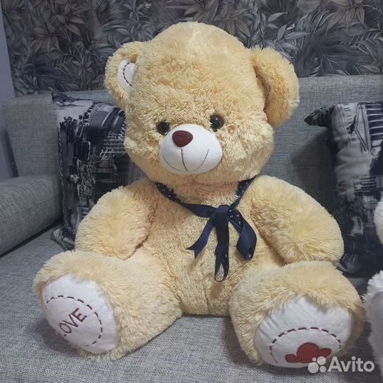 Игрушка заяц и медведь