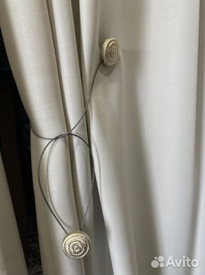 Подхваты для штор круглые. Красивые