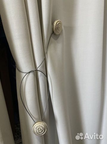 Подхваты для штор круглые. Красивые