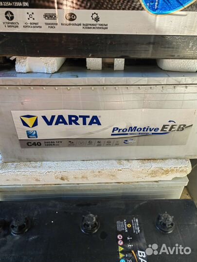 Аккумулятор Varta 240ahEFB