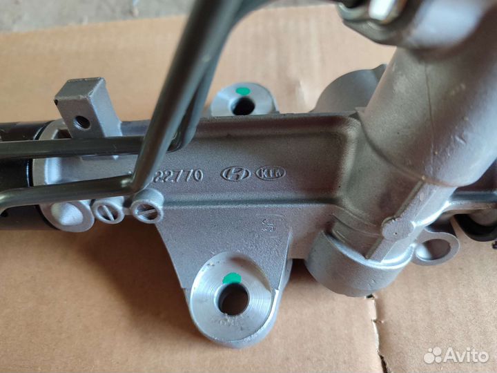 Рулевая рейка Киа Рио, Хендй Солярис c гур
