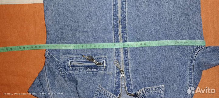 Джинсовая рубашка