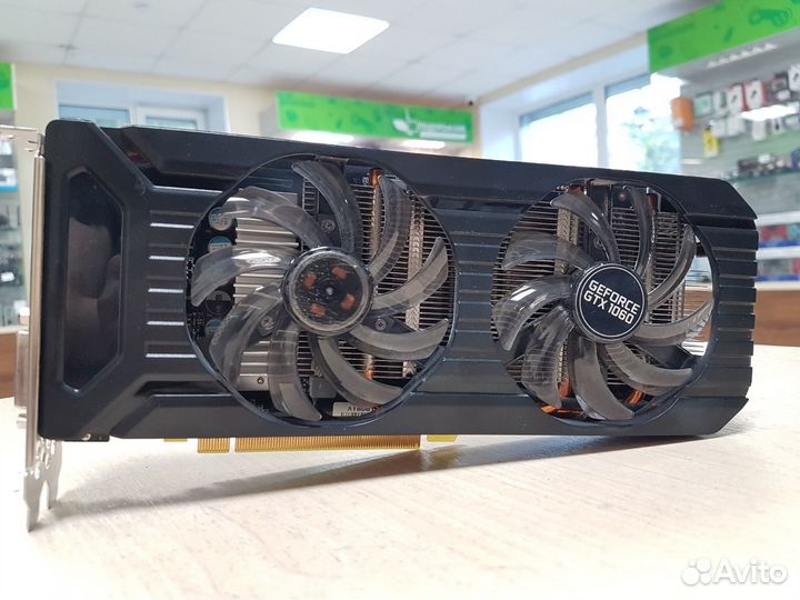 Видеокарта Palit GeForce GTX 1060 Dual 6GB