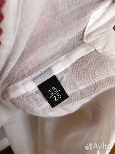 Блузка батист вышивка Massimo Dutti 44 rus