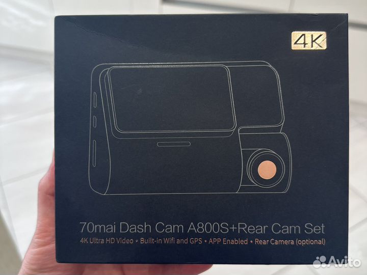 Видерегистратор 70maI Dash Cam A800S + Rear Cam