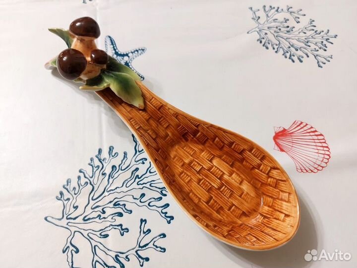 Подставка фарфор для ложки