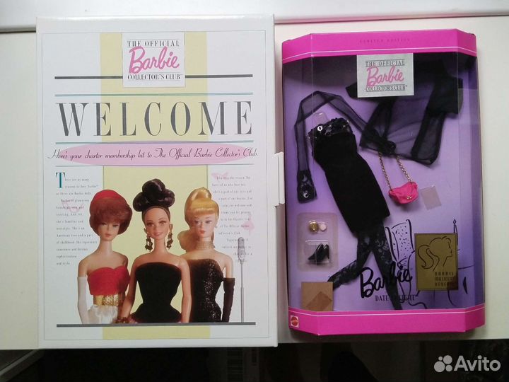 Набор аутфит + буклеты,Barbie Kit Grand Premier