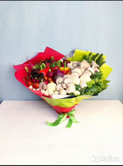 Фруктовые, овощные, съедобные букеты