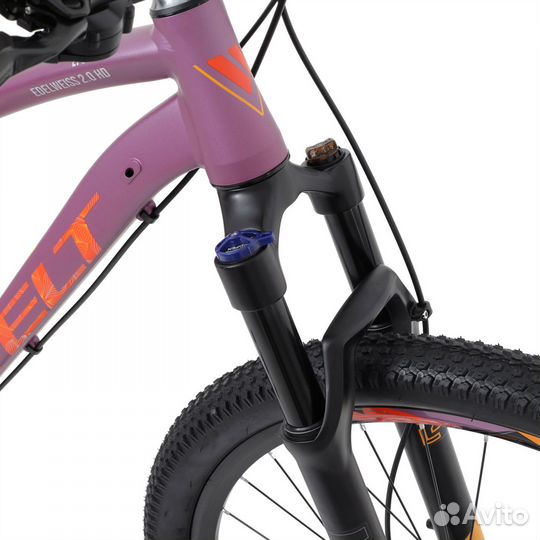 Велосипед Welt Edelweiss 2.0 HD 27 (2024) Violet Soc186