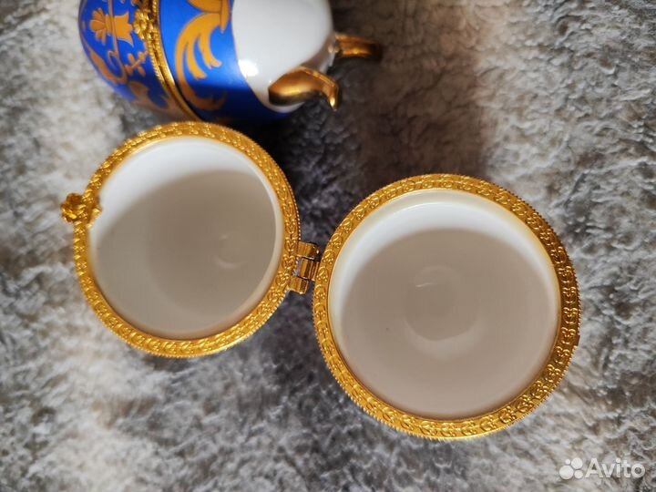 Шкатулка яйцо