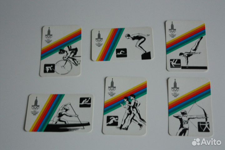 Календарики - олимпиада-80