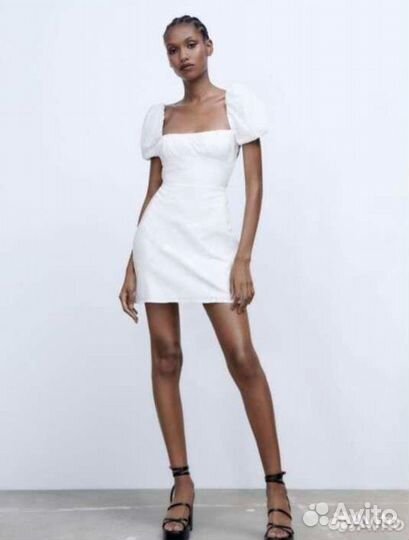 Поптье zara лен