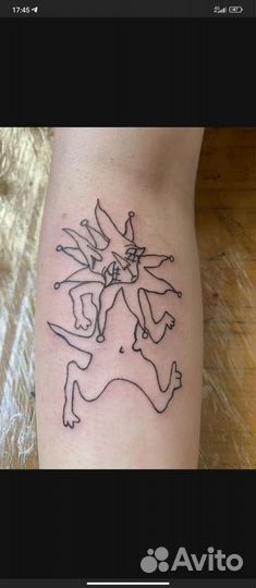 Модель для тату