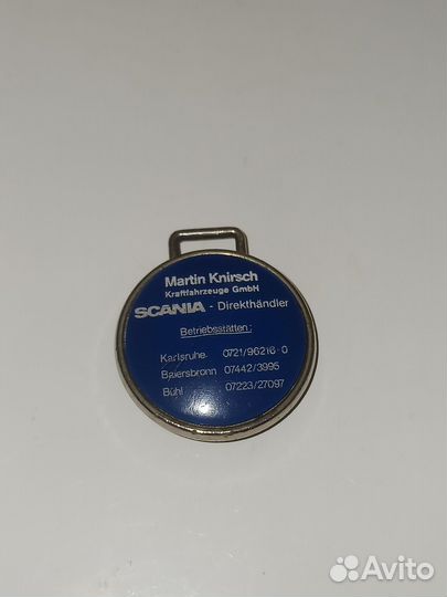 Эмблема Saab,немецкого происхождения, двусторонняя