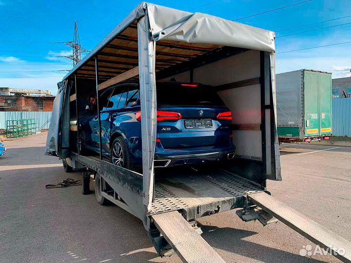 Перевозка автомобиля в фуре по России