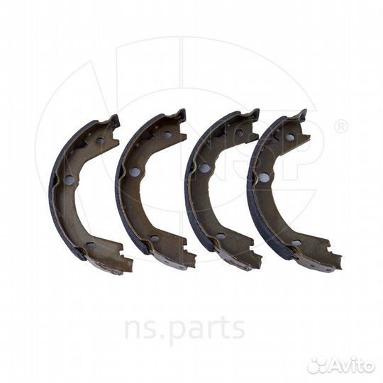 Колодки стояночного тормоза hyundai elantra