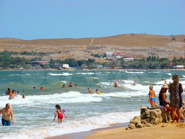 Щелкино азовское море фото