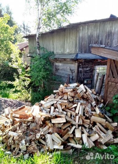 Дрова сухие в укладку любого объема