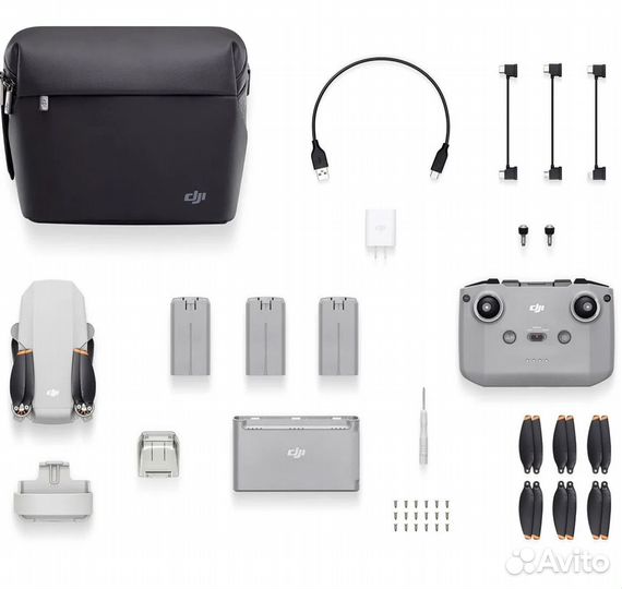 Квадрокоптер dji mini 2 fly more combo