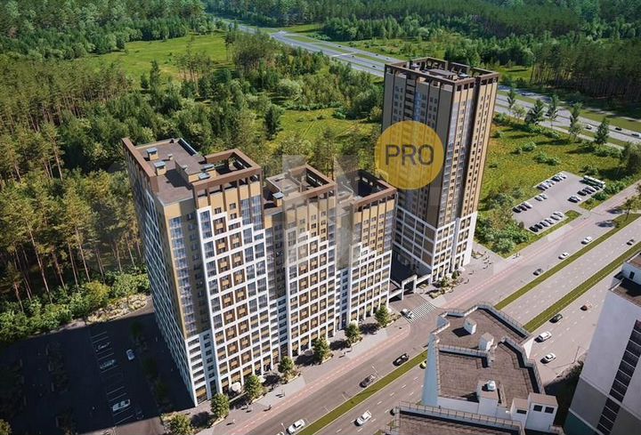 2-к. квартира, 58,1 м², 17/25 эт.