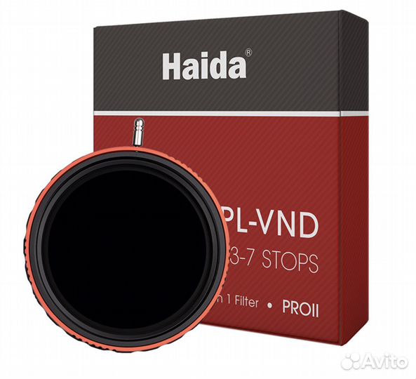Светофильтр Haida proii CPL-VND 2-in-1 77мм