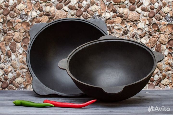 Казаны чугунные 4,6,8,10,12,16 литров В наличии